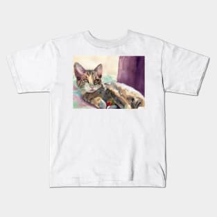 Cutie kitty Kids T-Shirt